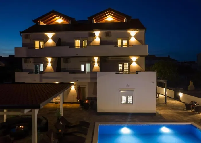 公寓 In Okrug Gornji With Sea View, Balcony, Air Conditioning, Wifi 5134-2